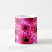 Vibrant Pink Gerbera Daisy Pattern Mug | Bold Flor (Centre)