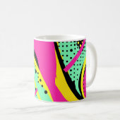 Vibrant Pop Art Mug (Devant droit)