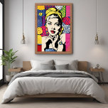 Vibrant Pop Art Portrait Retro Wall Art Poster<br><div class="desc">Élevez votre espace avec ce portrait pop art vibrant, un mélange étonnant de design rétro et de modernité. Cette affiche générée par l'IA est un complément parfait à tout décor de maison ou de bureau, apportant des couleurs audacieuses et une composition vivante à vos murs. Idéal pour les amateurs de...</div>