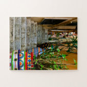 Vibrant Pottery on Rustic Taormina Staircase Legpuzzel (Horizontaal)