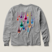 Vibrant Rainbow Paint Splatter Explosion (Motif dos)