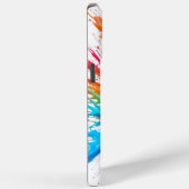 Vibrant Rainbow Paint Splatter Explosion Case-Mate iPhone Case (Achterkant / Rechts)