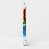 Vibrant Rainbow Paint Splatter Explosion Case-Mate iPhone Case (Achterkant/links)