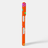 Vibrant Rainbow Paw & Heart Orange Case-Mate iPhone Case (Achterkant / Rechts)