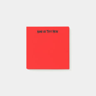 Vibrant Red Post-it® Notes