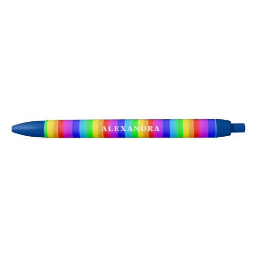 Vibrant regenboogkleurige pen (Voorkant)