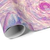 Vibrant Rose Brooch Cadeaupapier (Rol Hoek)