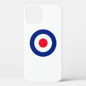 Vibrant Roundel MOD Klassieke doelstelling Case-Mate iPhone Case (Achterkant)