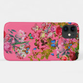 Vibrant Roze  Roos Tuin Case-Mate iPhone Case (Achterkant (horizontaal))