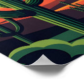 Vibrant saguaro National Park Poster (Hoek)