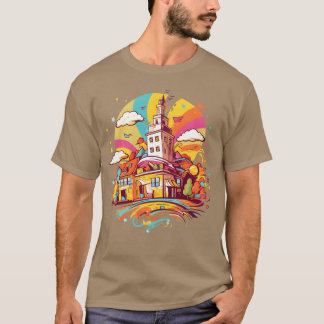 Vibrant School House Rockribute family T-shirt