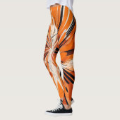 Vibrant Sinaasappel Leggings (Links)