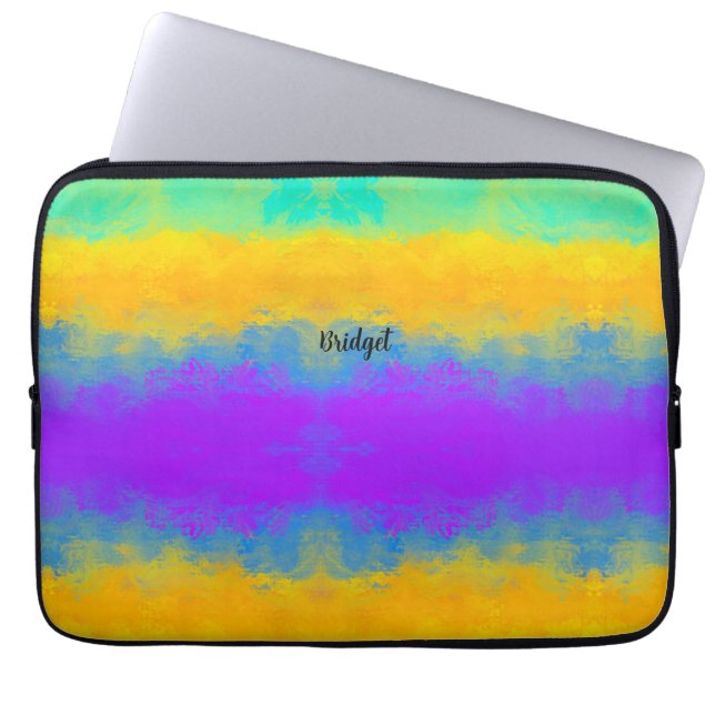 Vibrant Sky Laptop Sleeve (Voorkant)