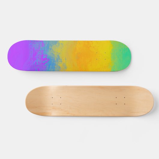 Vibrant Sky Skateboard (Horizontaal)