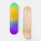 Vibrant Sky Skateboard (Voorkant)