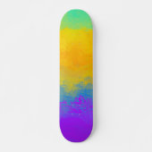 Vibrant Sky Skateboard (Voorkant)