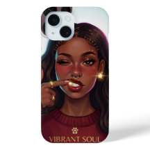 Vibrant Soul Afro Schoonheidsillustratie