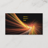 Vibrant Spark Visitekaartje (Achterkant)