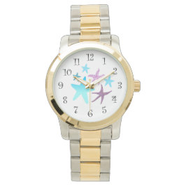 Vibrant Starfish Watch Horloge