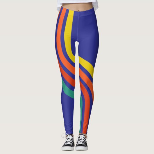 Vibrant Stride Training Leggings (Voorkant)