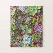 Vibrant Succulent Garden Legpuzzel (Verticaal)