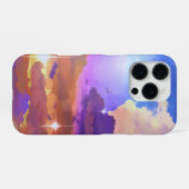 Vibrant Sunset iPhone 16 Pro Coque (Verso Horizontal)