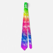 Vibrant Tie Dye Stropdas (Voorkant)