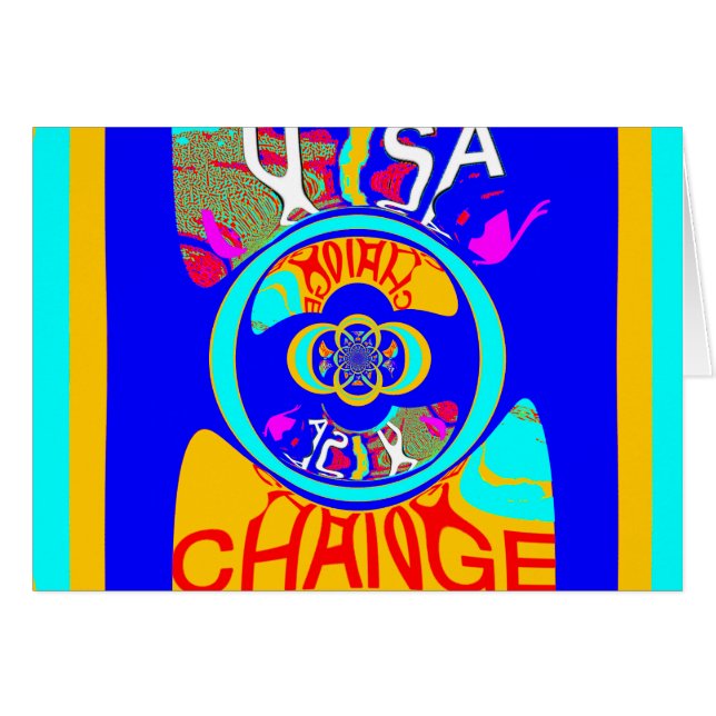Vibrant USA Change : une déclaration audacieuse (Devant horizontal)