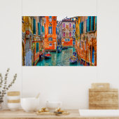 VIBRANT VENICE, ITALIË POSTER (Keuken)