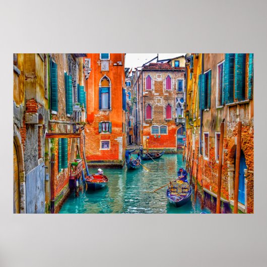 VIBRANT VENICE, ITALIË POSTER (Voorkant)