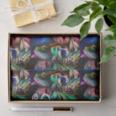 Vibrant Visies van Venetiaanse maskers Tissuepapier (Geschenk)