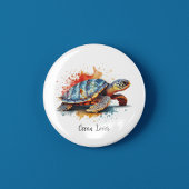 Vibrant Voyager, custom Ronde Button 3,2 Cm