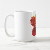 Vibrant Watercolor Daylily Floral Mug (Gauche)