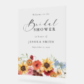 Vibrant Watercolor Floral Bridal Shower (Angle)