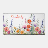 Vibrant Watercolor Wildflowers Personalized (Recto)