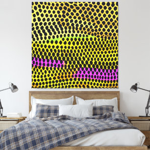 "Vibrant Wilderness" Kleurrijke Abstracte Print