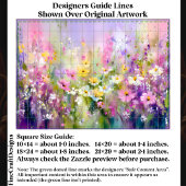 Vibrant Wildflower Spring Meadow DZ6R Decoupage  Tissuepapier