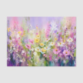 Vibrant Wildflower Spring Meadow DZ6R Decoupage  Tissuepapier (Voorkant)