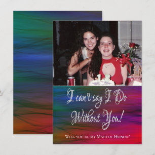 Vibrant Wisps   Foto kan zeggen dat ik zonder jou  Kaart