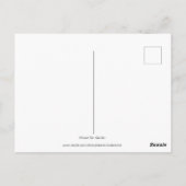 Vibrant Zen Garden Briefkaart (Achterkant)