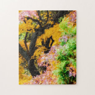 Vibrant Zen Garden Legpuzzel