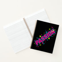 Vibrante Passie Typografie - Retro 90s Pop Art Est
