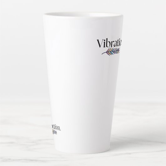 Vibration latte Mug (Devant)