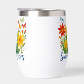 Vibrations d'été Floral avec Papillons (Droite)