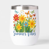 Vibrations d'été Floral avec Papillons (Arrière)