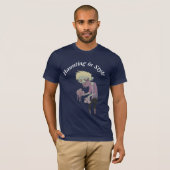 Vibrations Effrayantes – Conception de T-Shirt pou (Devant entier)