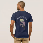 Vibrations Effrayantes – Conception de T-Shirt pou (Dos entier)