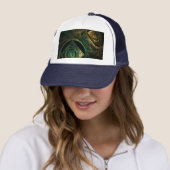 Vibrations magiques Casquette d'art Abstrait (En situation)