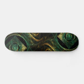 Vibrations magiques Skateboard d'art Abstrait (Horz)