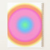 Vibrations positives - Dégradé radial coloré (Dos)